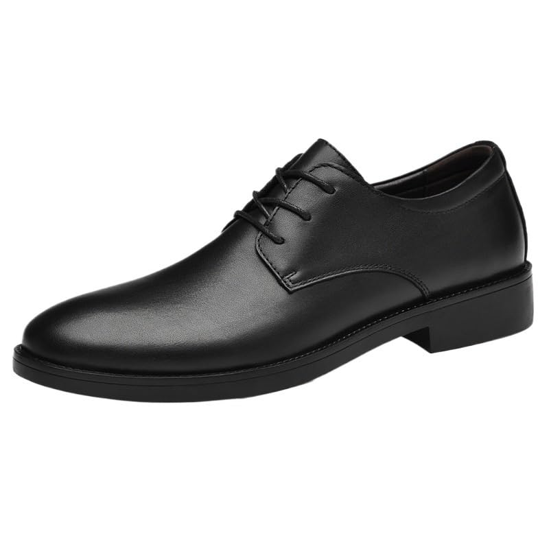 Dress Oxford Shoes for Mens Classic Lace-up Formal Tuxedo Shoes Men Wedding Leather Business Men's Dress Pointed Casual Youth British Style Shoes
