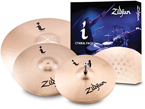 Ziljian I Essentials Plus Pack Cymbal Bundle with Gig Bag and Austin Bazaar Polishing Cloth