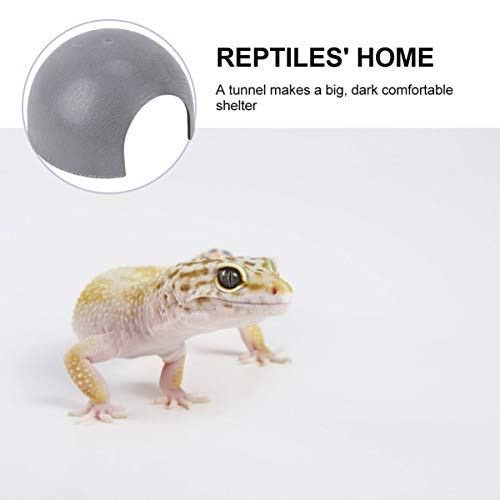 ULTECHNOVO Esconder- Reptile Reptile Caverna Caverna Esconder Habitat Crawler Brinquedos Suprimentos