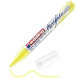 Rotulador acrílico con punta de trazo medio para pintar con facilidad y espontaneidad superficies claras u oscuras; ideal para lienzo, papel acrílico o cartón