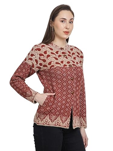 Image of Chatanya Womens Full Sleeve Winter wear Cardigan Sweater