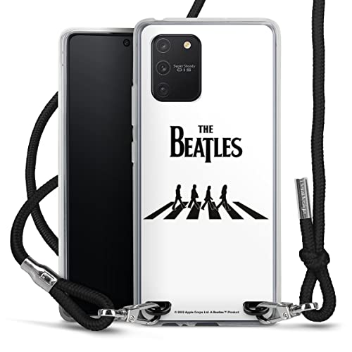 DeinDesign Coque Collier Compatible avec Samsung Galaxy S10 Lite Coque avec Cordon Coque avec Cordon The Beatles Abbey… - Les Beatles, Paul McCartney, John Lennon, RIngo Starr, George Harrison DeinDesign Coque Collier Compatible avec Samsung Galaxy S10 Lite Coque avec Cordon Coque avec Cordon The Beatles Abbey…