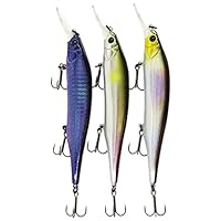 シーバスルアー　9個 Amazon.co.jp: TSURINOYA 115SP サスペンド シーバス ルアー マグナム