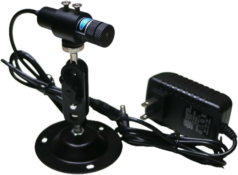 450nm Blue Crosshair Laser Module Diode 445nm Projector Adjustable Cross line Diode Generator for Positioning