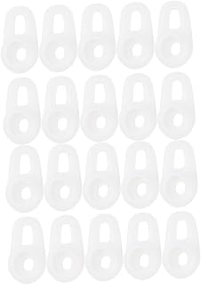 Kisangel Silicone Headphone Covers 20pcs Earphone Caps Headphone Case Earphone Cover Headphone Earbuds Earphone Accessory Witeless Earbuds - Kisangel