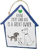 Pavilion Gift Company It's Cats & Dogs 78150 Magnetic Ornaments Good Dog Great Owner - Magnetic Ornament