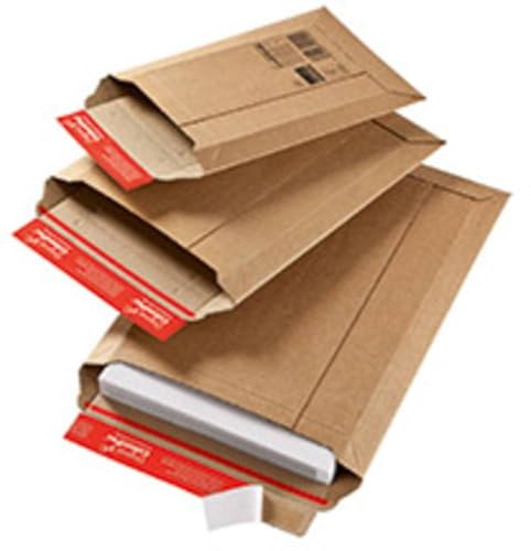 Enveloppe rigide carton Colompac A3 brun pour envoyer vos affiches