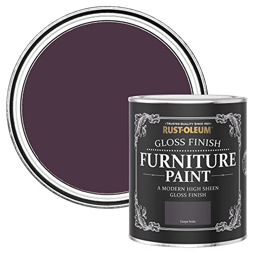 Rust-Oleum Purple Furniture Paint in Gloss Finish - Grape Soda 750ml