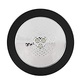 Astibym Posavasos Resplandeciente, sin Batería Incluida para Bodas Y Fiestas(Luces de Colores de Concha Negra)