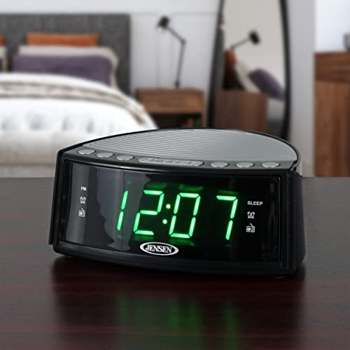 Jensen Jcr-160  Jcr-160 Am/Fm Digital Dual-Alarm Clock Radio , Black #TOP3