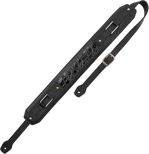 Levy's Apex Series Genuine Crazy Horse Leather 3" Guitar Strap