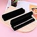iSuperb Set of 2 Velvet Necklace Box Long Bracelet Box Display Chain Jewelry Box Case 8.7x1.6x2inch for Necklace Storage Gift Box