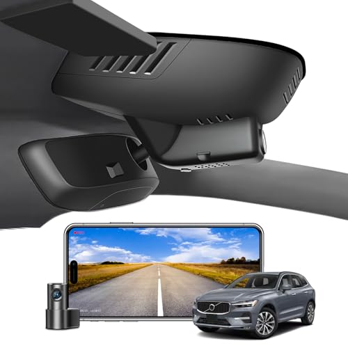 Front 4K & Rear 1080P Dash Cam Custom for Volvo