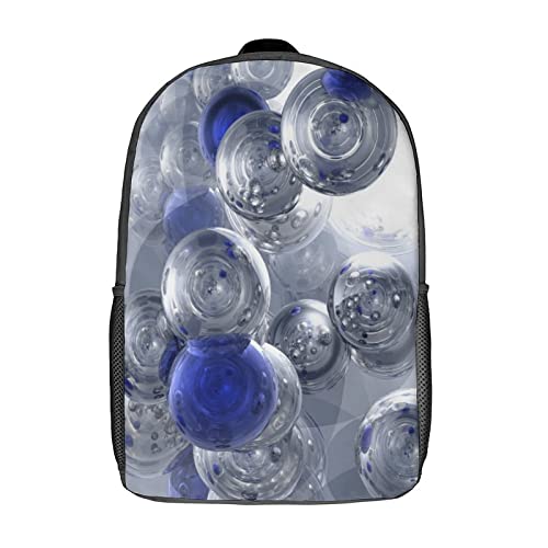 Sac à dos Digital Classic imprimé 3D grand format 17 pouces sac d'école mixte