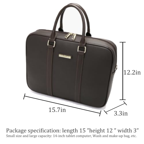 VH&GRED Lightweight Luggage Sets for Business and Weekend Getaways Carry On Luggage with Spacious Design Sleek Suitcases with Wheels and Carry On Suitcase Option(Coffee)4