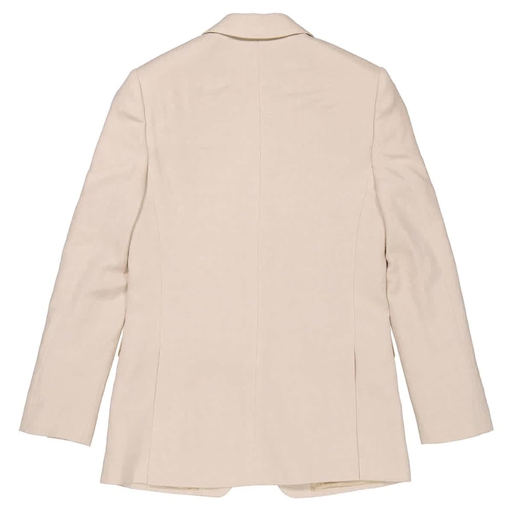 BURBERRY Ladies Loulou Oatmeal Single-Breasted Tailored BURBERRY Ladies Loulou Oatmeal Single-Breasted Tailored