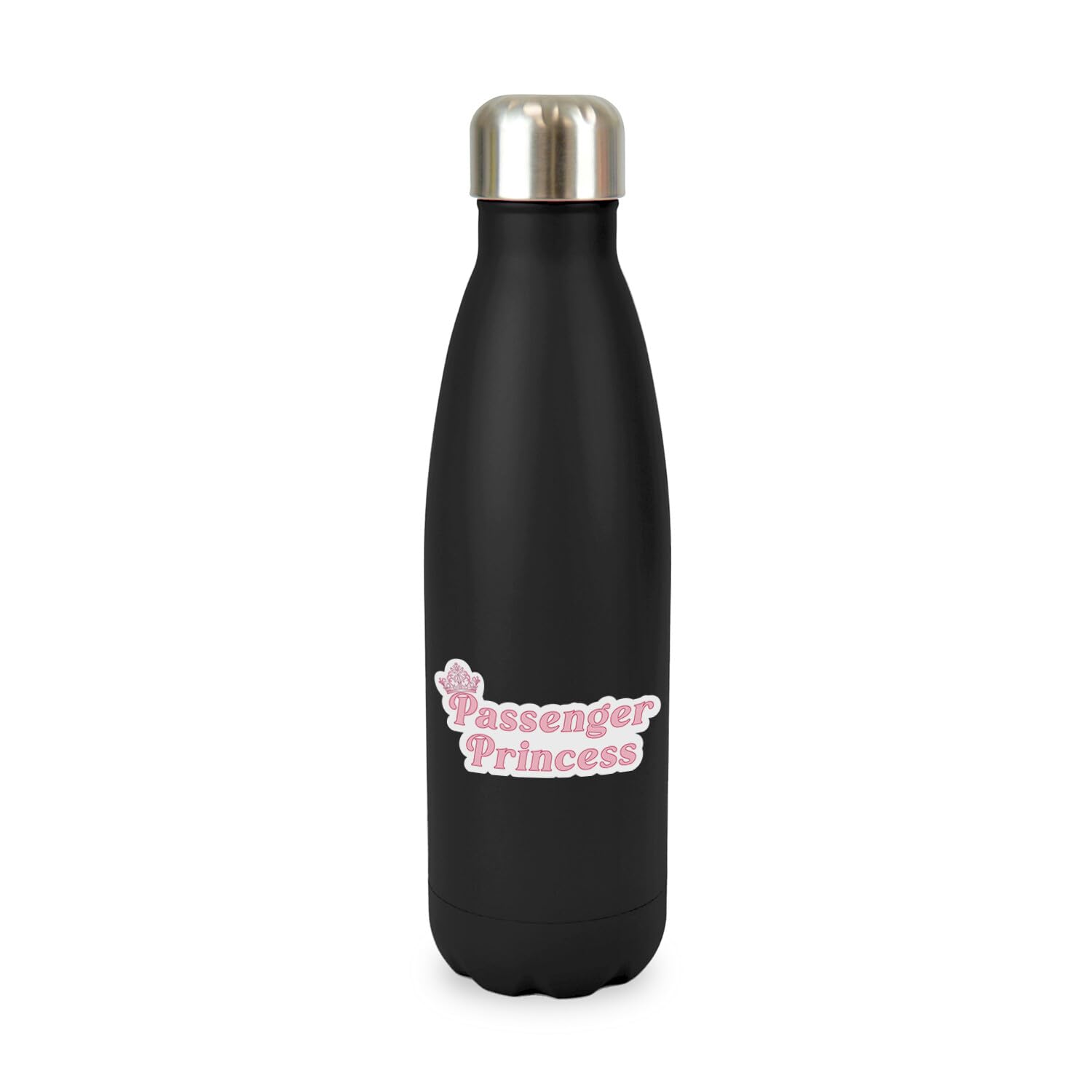 New Spirit Original Passenger princess pink crown screw top lid stainless steel water bottle drinks cup water bottle refill cute fun explore travel