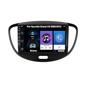 Android Auto Stereo Radiotuner met Bluetooth En Navigatie Voor Hyundai Grand i10 2008-2012 Plug En Play Ondersteuning…