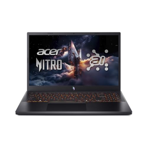 acer Nitro V15 (ANV15-52-70MY) Gaming Laptop | FHD IPS 165Hz Display | Intel Core i7-13620H | 16 GB RAM | 1 TB SSD | NVIDIA GeForce RTX 5060 | Windows 11 | QWERTZ Keyboard