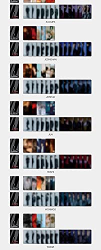 Seventeen Attacca 9th Mini Album Carat Version Random Cover CD + Booklet + Selfie PhotoCards + Lyric Book (RANDOM) - Image 3