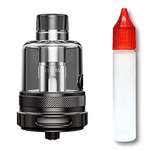 【爆煙・濃厚クリアロマイザー】Freemax Maxus DTL Pod Tank マクサス マグザス ポッド タンク + エンプティボトル (Gunmetal)