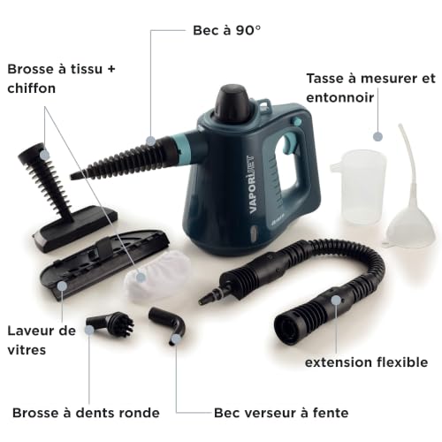 Nettoyeur Vapeur Portable Ariete 4137/03 – 1050W, 0,25L, 3,5 Bar - vue 9