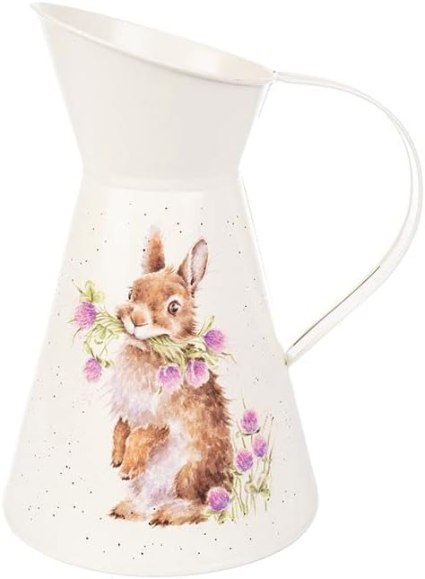 Wrendale Designs Flower Jug - Head Clover Heels (Rabbit)