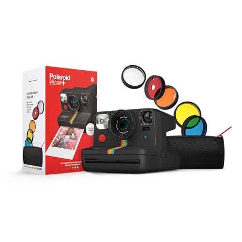 Appareil Photo instantané Polaroid Now+ I-Type reconditionné - Noir (9124)