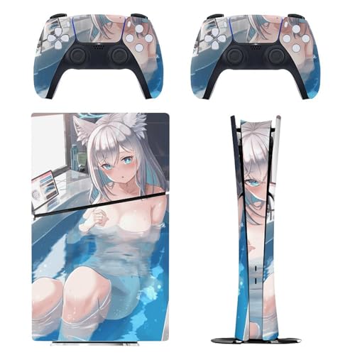 PS5 Slim �f�W�^���� �X�L���V�[�� ���T�V���R �u���[�A�[�J�C�u PlayStation 5 �ی�X�e�b�J�[ �v���C�X�e�[�V���� 5 ���^�X�L�� �ی�V�[�� �S�ʕی� ���ʑΉ������ʑΉ� �ϋv�� �w��/��/����/�ق���h�~ ���B�� �C�A�h�~ �U�M��