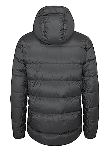 Rab Men's Positron Pro Hoody - Lightweight Warm Down Coat for Climbing & Mountaineering - Black - Large