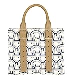 Der Shopper Jolene M ist ein wahrer Eyecatcher - das Design aus Baumwolle & Rindsleder machen aus dieser Tasche eine echte Besonderheit!