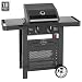 Produktbild Jamestown PERCY 2-Brenner Gasgrill mit direkter und indirekter Grillfunktion inkl. Thermometer im Deckel | Hochwertiger Grill für Terrasse, Balkon und Garten