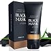 Fleur Noire Suction Black Mask w Natural Bamboo Charcoal Blackhead Remover Face Mask for Acne, Wrinkles, and Oil Control