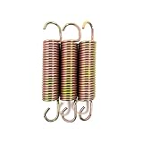 BEITESI Molla Elastica per Trampolino Molla Sostitutiva per Molla Accessori per Trampolino Mini Primavera del Trampolino 130mm/5.1″(3 Pack)