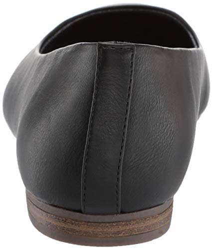 Dr. Scholl's Shoes Women's Aston Ballet Flat, Black Smooth, 8 M Us #TOP2