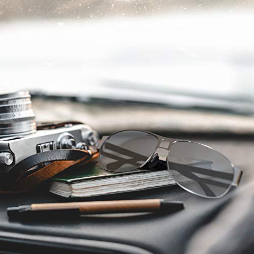 XXL extra large Classic Pilot 2.0 Polarized Sunglasses for big wide heads 154mm4