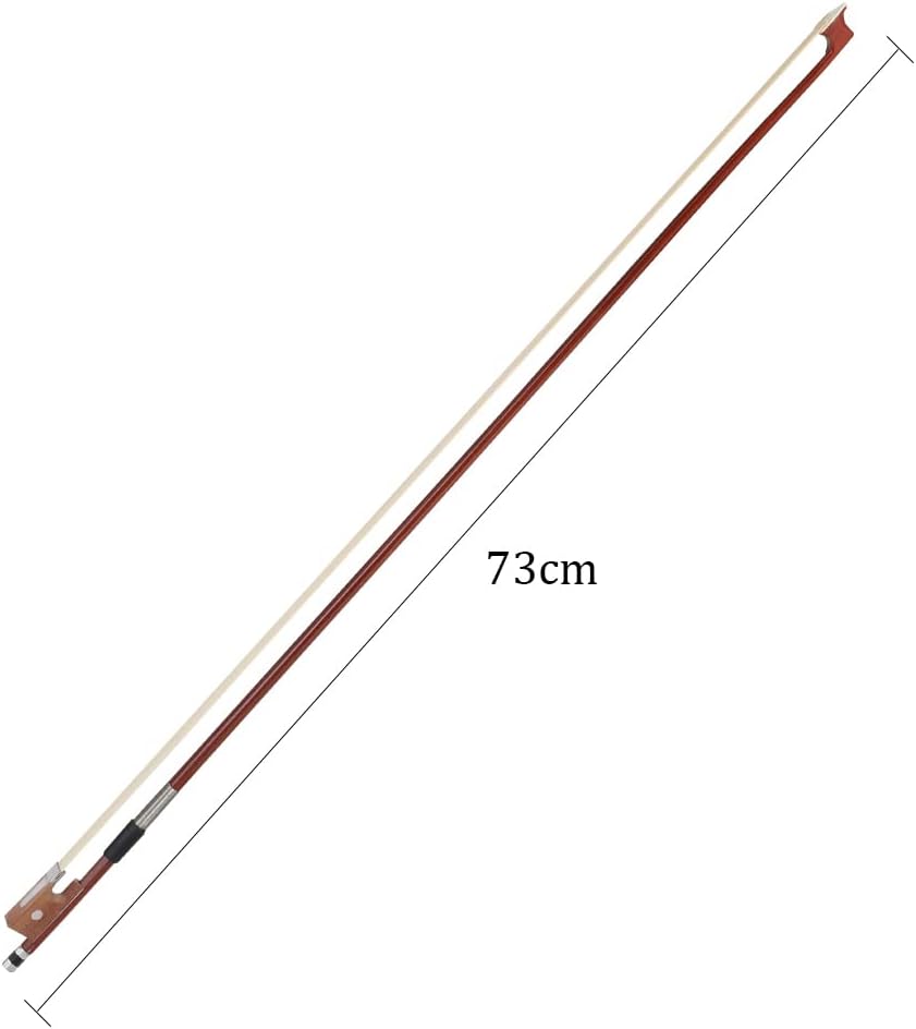 HUIOP 4/4 Violin Bow,4/4 Size Violin Bow Rosewood Violin Bow Violin Parts Accessories
