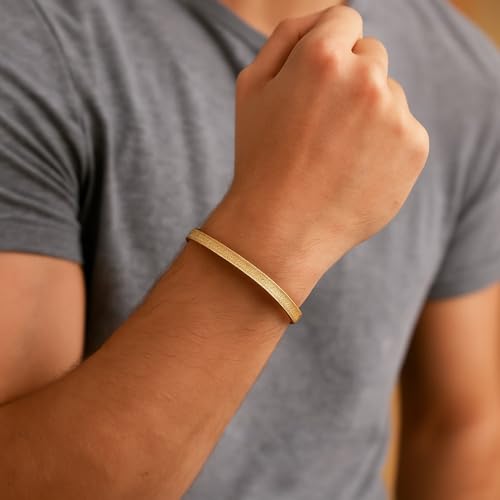 Image of University Trendz Stainless Steel Ayatul Kursi Bracelet | Arabic Islam Engraved | Adjustable Quran Bracelet For Men & Women- Ramazan Eid Gifts