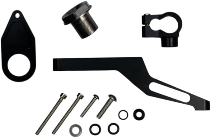 avdb Zestaw montażowy amortyzatora kierownicy Moto kompatybilny z KAWASAKI ZX6-R 600 2009-2012, ZX-6R 636 2013-2017