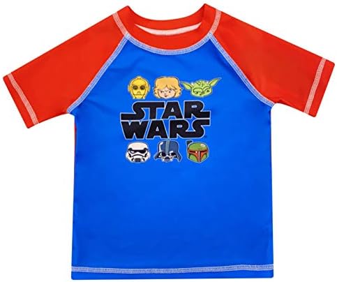 Dreamwave Authentic Character Toddler Boy Rash Guard UPF 50 Dreamwave Authentic Character Toddler Boy Rash Guard UPF 50