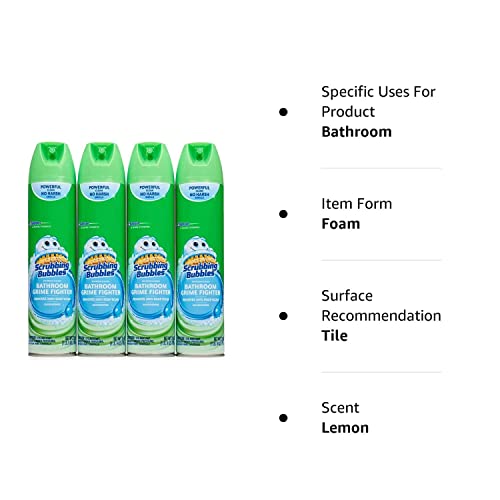 Scrubbing Bubbles Disinfectant Bathroom Cleaner (Pack Of 4) #TOP4