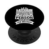 Leiterin Studienseminar lustiger Spruch PopSockets mit austauschbarem PopGrip