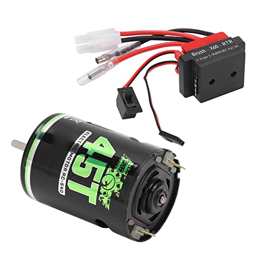 Moteur électrique 540 brushed 45T variateur ESC 360A haute torsion pièce amélioration voiture RC
