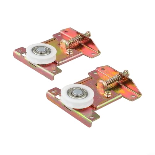 Rodillo de la puerta deslizante con la polea del surco en U y las ruedas cóncavas para el soporte liso de las superficies del hardware del metal de la operación de la pista del gabinete