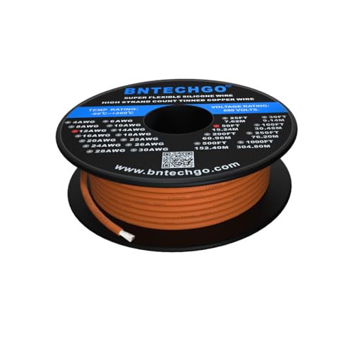 Fil de cuivre étamé BNTECHGO 12 AWG : finissez-en avec les câbles rigides qui cassent