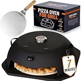 HeatGuard Pro Geras Pizza Oven for Grill - Grill Top Pizza Oven For Outdoor...