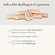 Glow25® Kollagen Kapseln hochdosiert [180 Kapseln] mit Hyaluronsäure und Vitamin C | Premium Collagen Complex | Laborgeprüft