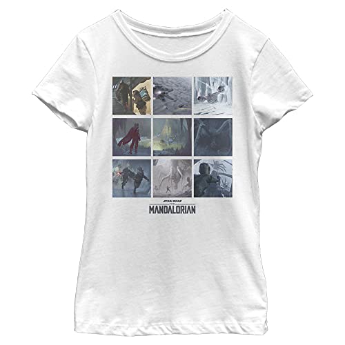 T-shirt Star Wars fille Mandalorian pour le quotidien et l'école