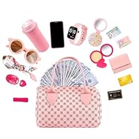 Kids Play Handbag Set, Little Girl Purse Toy Set, Pretend Makeup Purse, Princess Pretend Makeup Dress Up Games For Kids Girls Young Children