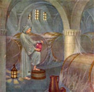 Peinture à l'huile de Sidney Harold Meteyard une reproduction haut de gamme Friar Claus